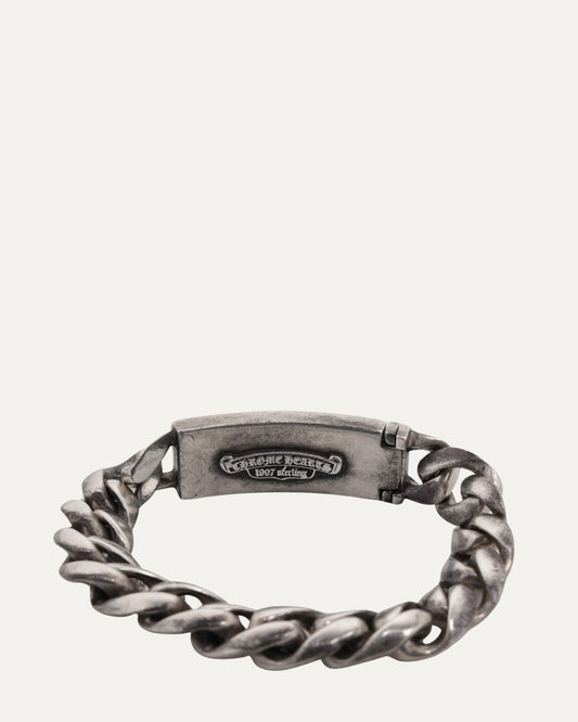 Floral Cross ID Bracelet