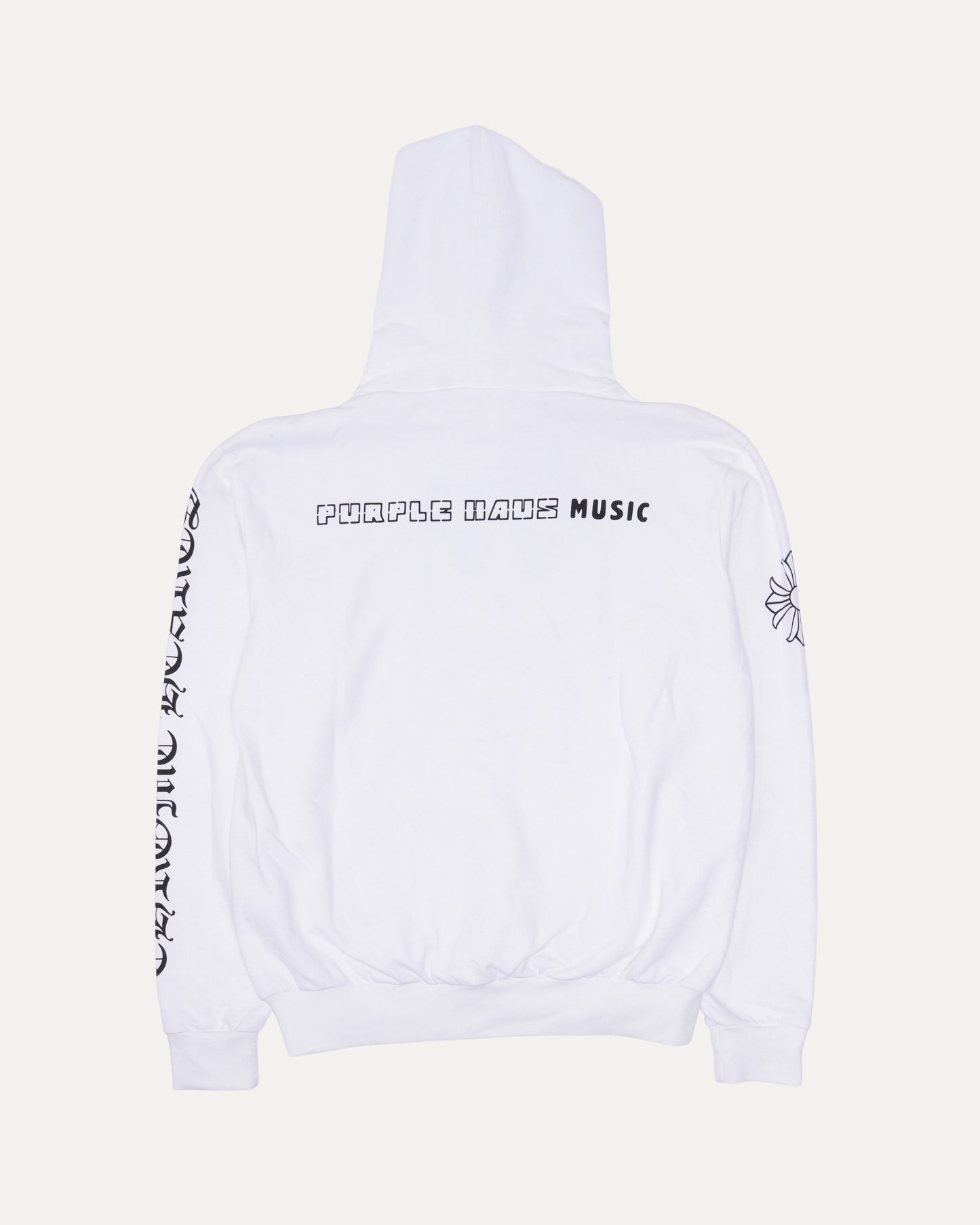 Purple Haus Music Skull Logo Hoodie