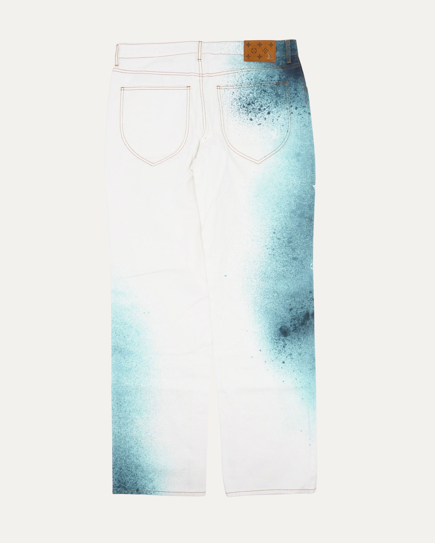 Spray Monogram Jeans