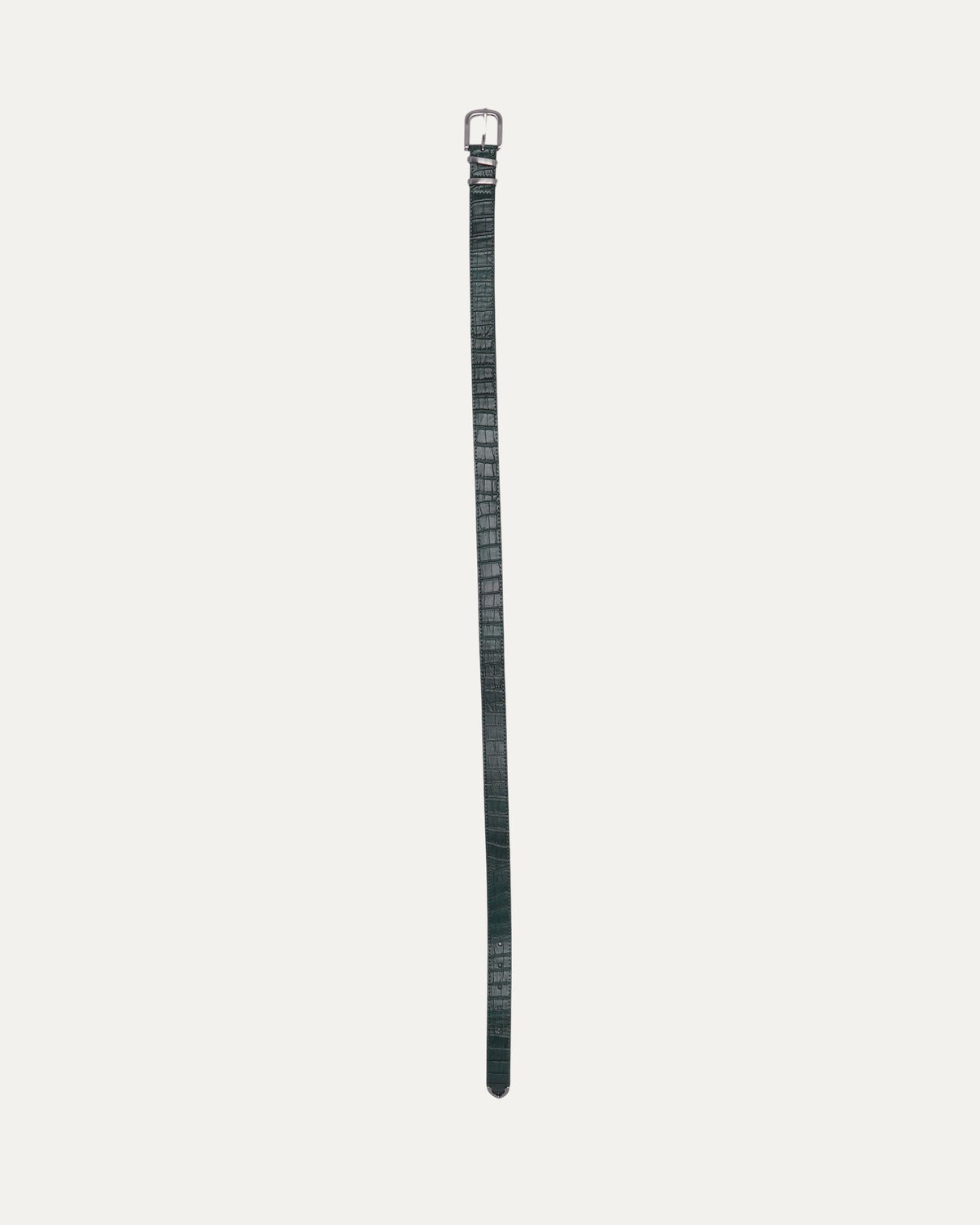 Gator Embossed Dress Belt