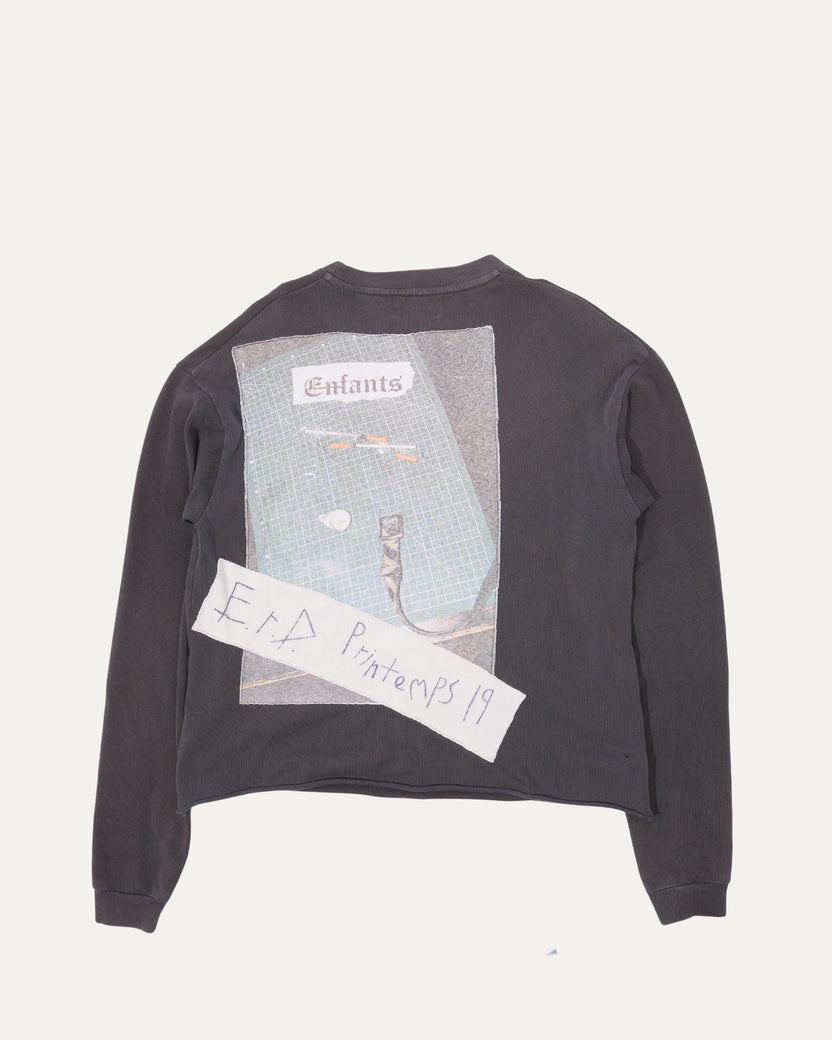 Assemblage Heroin Needle Patch Long Sleeve T-Shirt