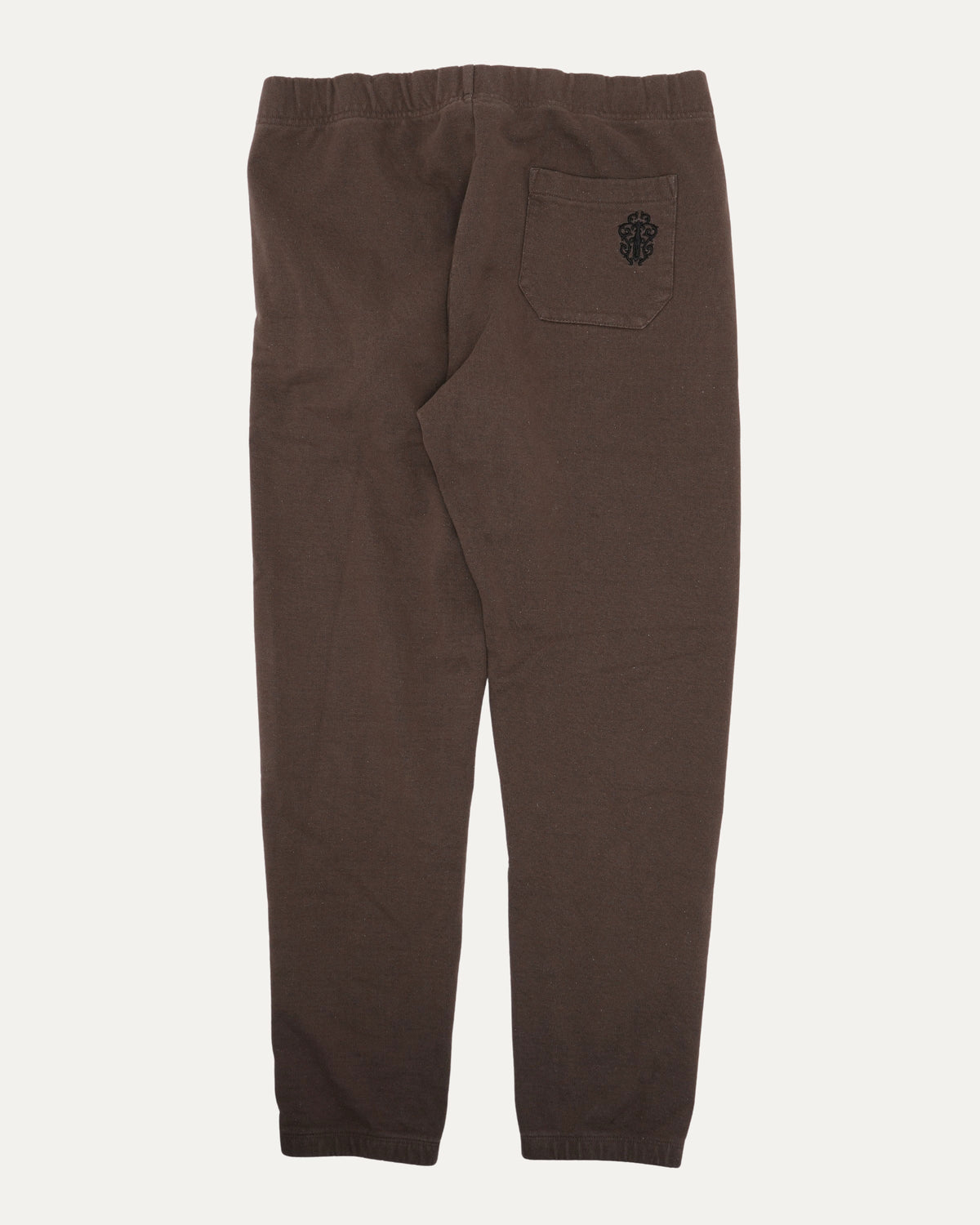 Embroidered Vertical Logo Sweatpants