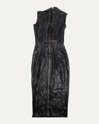 Vinyl Dominatrix Corset Dress