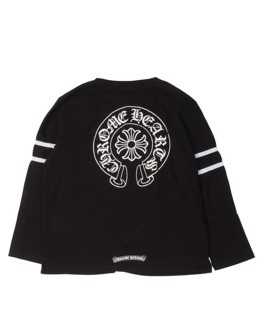#33 Horseshoe Logo Baseball T-Shirt