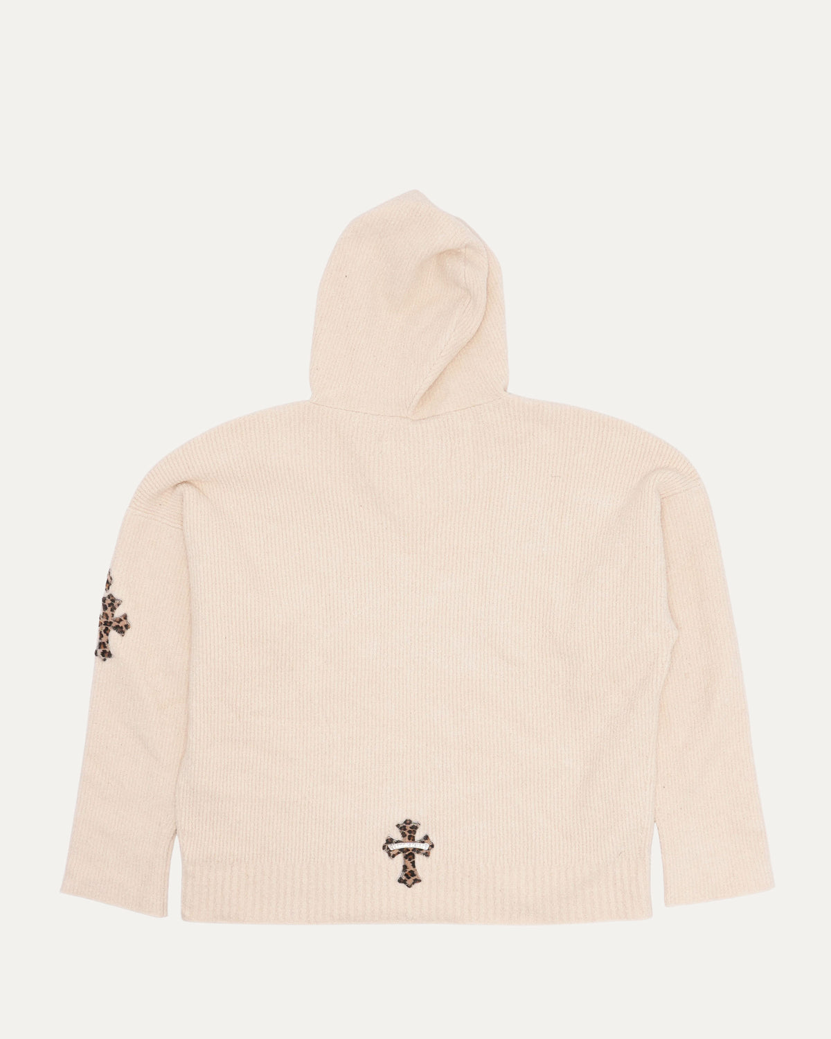 Cross Patch Hooded Sweater