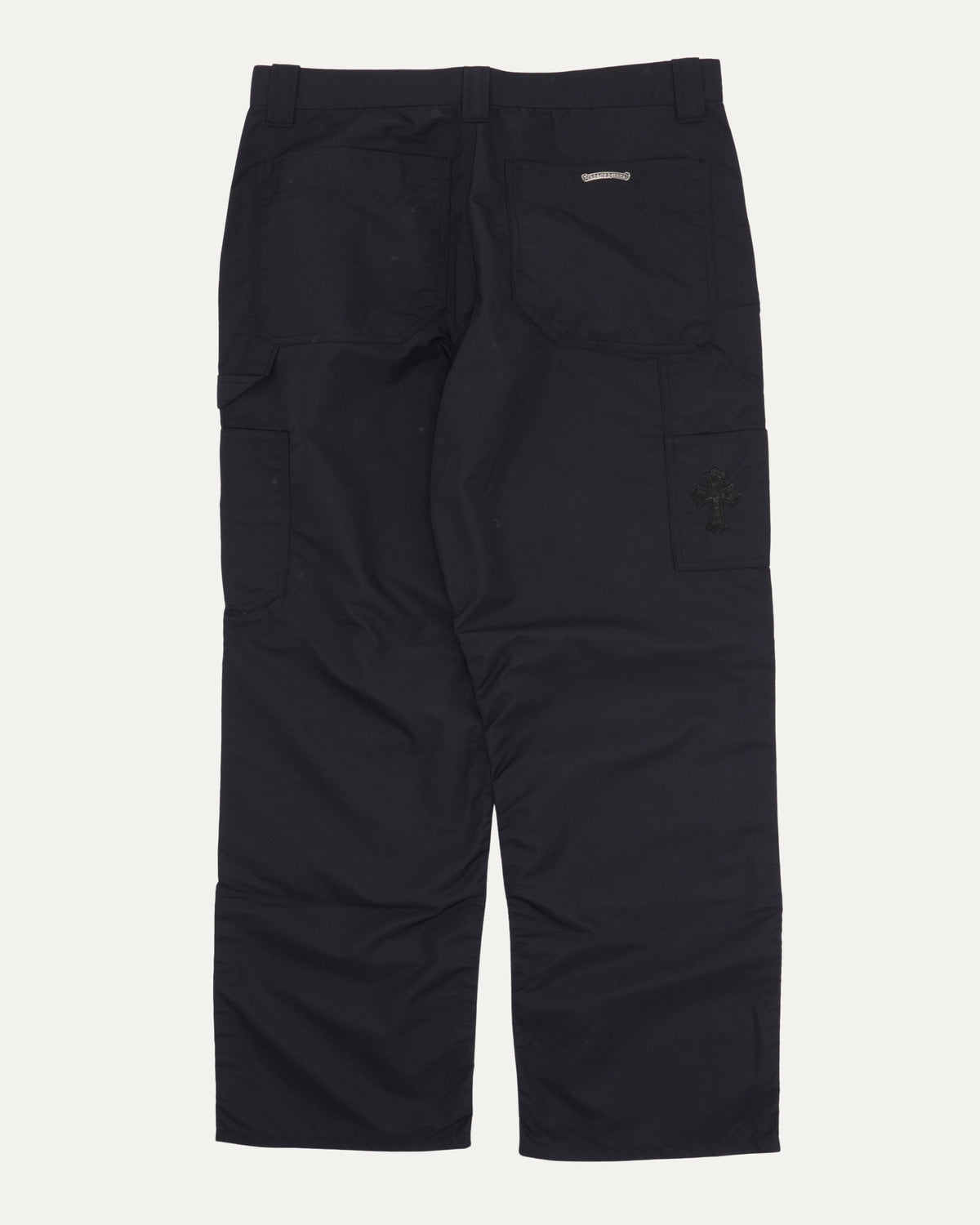 Nylon and Leather Double Knee Carpenter Pants