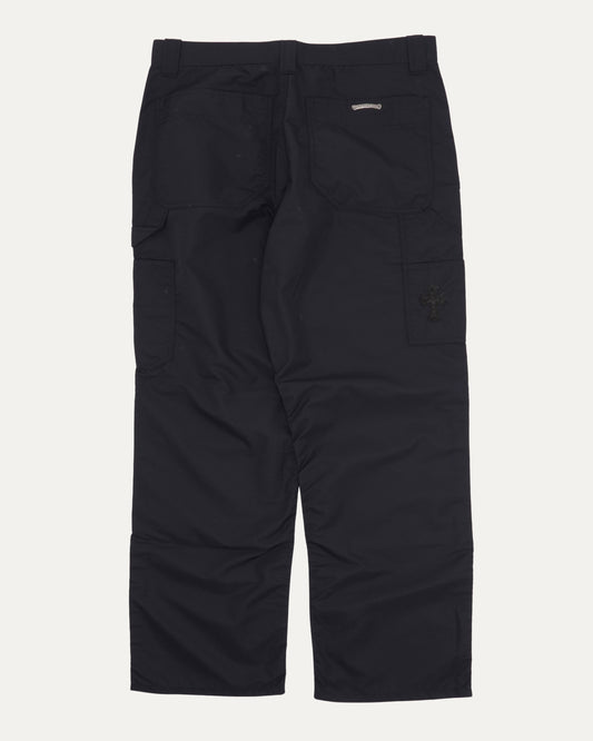 Nylon and Leather Double Knee Carpenter Pants