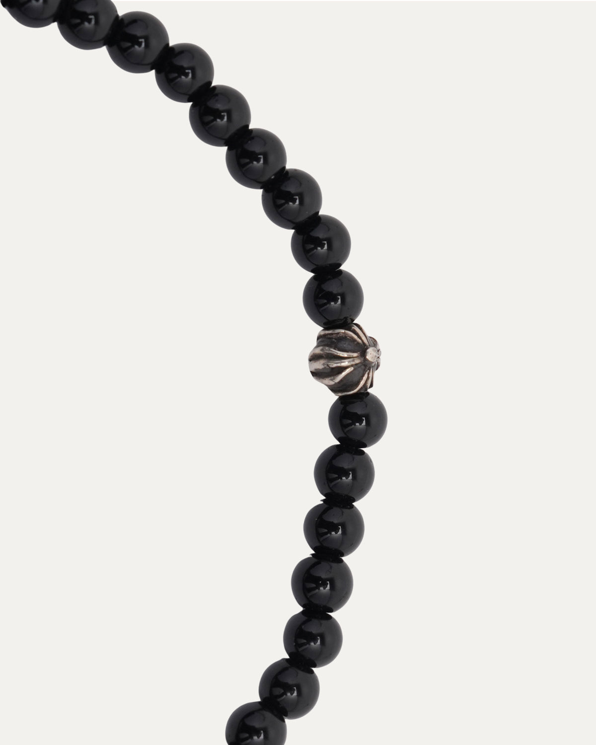 4mm Onyx Plus Ball Bead Bracelet