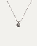 Plus Ball Pendant on Ball Chain Necklace