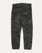 Camouflage Boro Repair Jeans