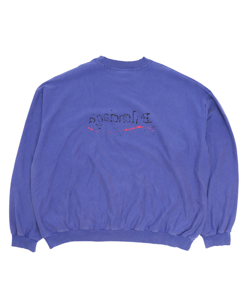 Bleed Logo Crewneck