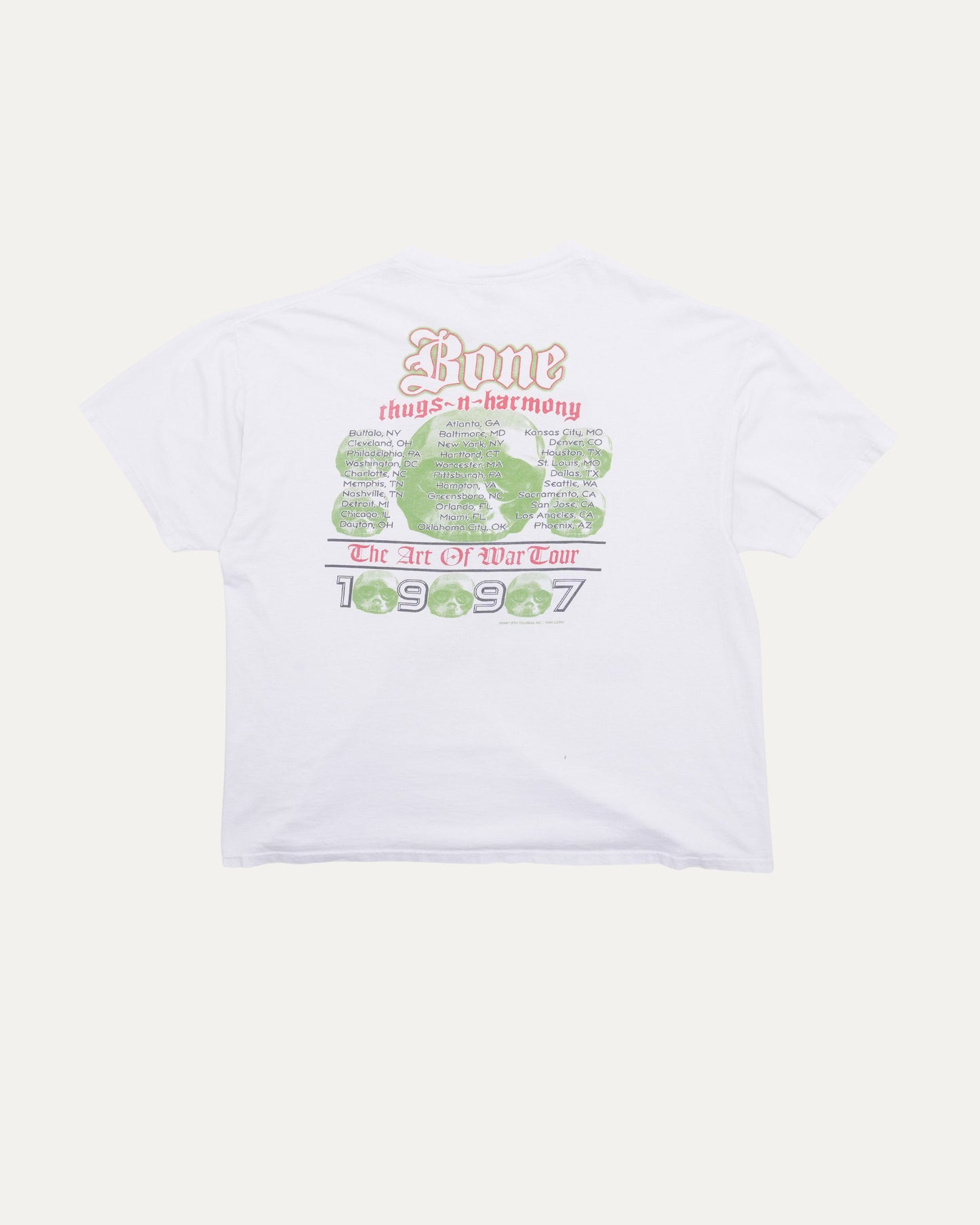Bone Thugs-N-Harmony The Art of War 1997 T-Shirt