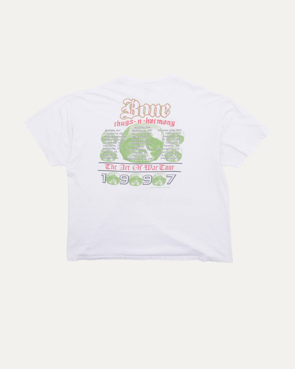 Bone Thugs-N-Harmony The Art of War 1997 T-Shirt