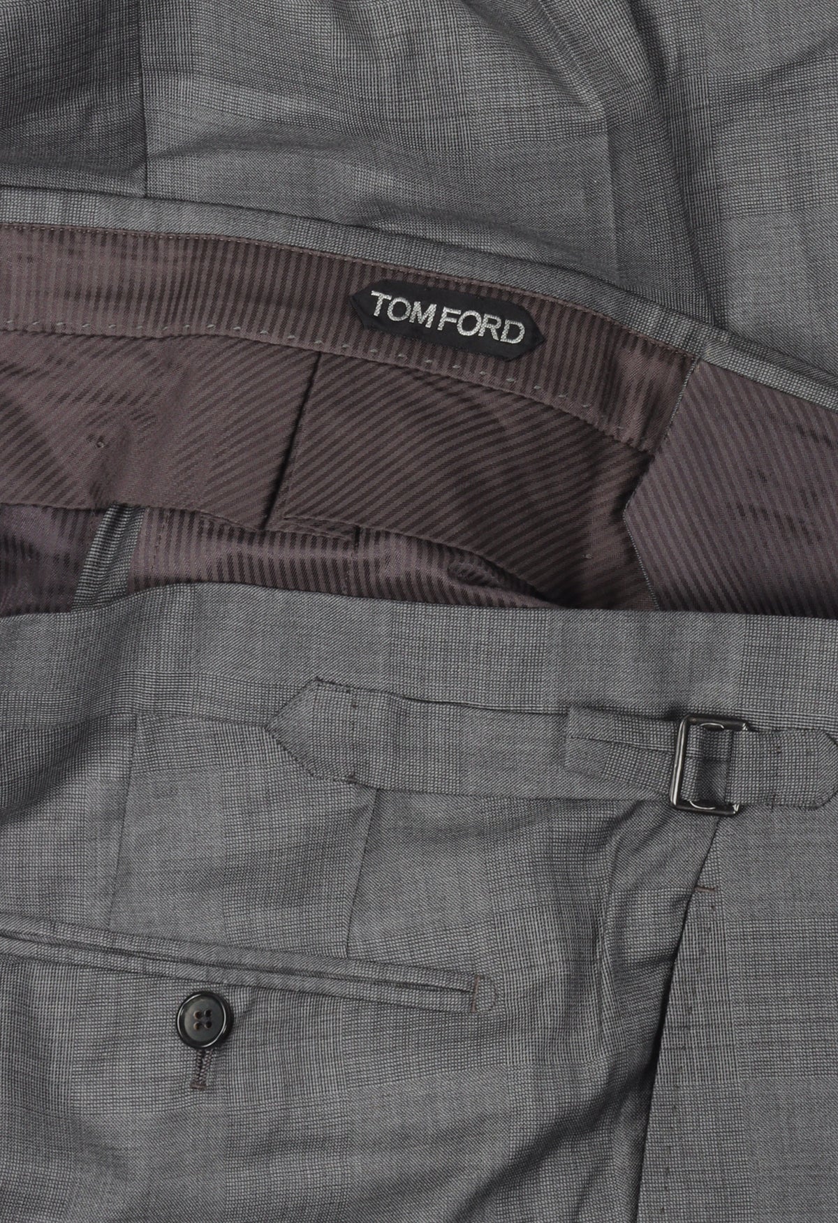 Tom Ford Pattern Tom Ford Pattern Wool Trousers – Justin Reed