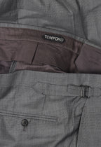 Pattern Wool Trousers