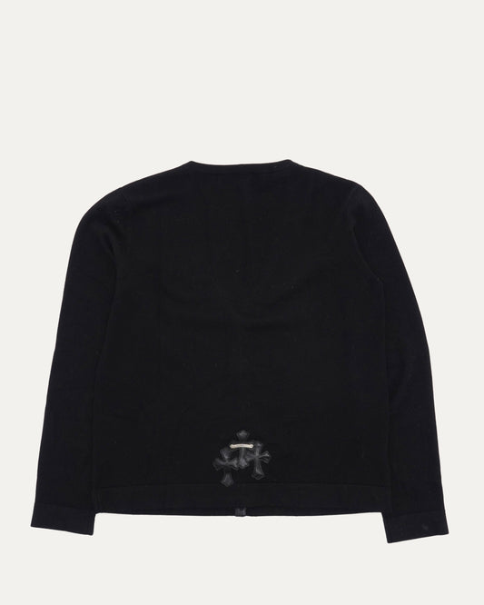 Cross Patch Cashmere Cardigan