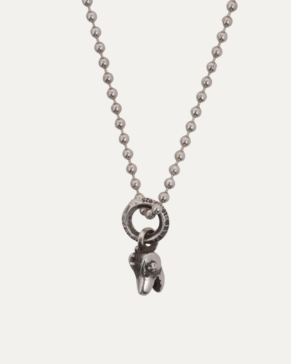 Dinosaur Pendant on Roll Chain