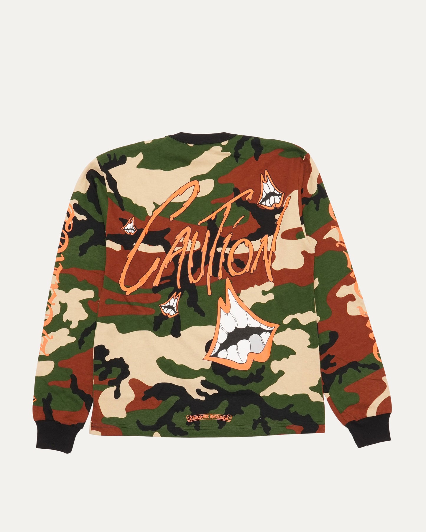 Matty Boy Caution Long Sleeve Pocket T-Shirt