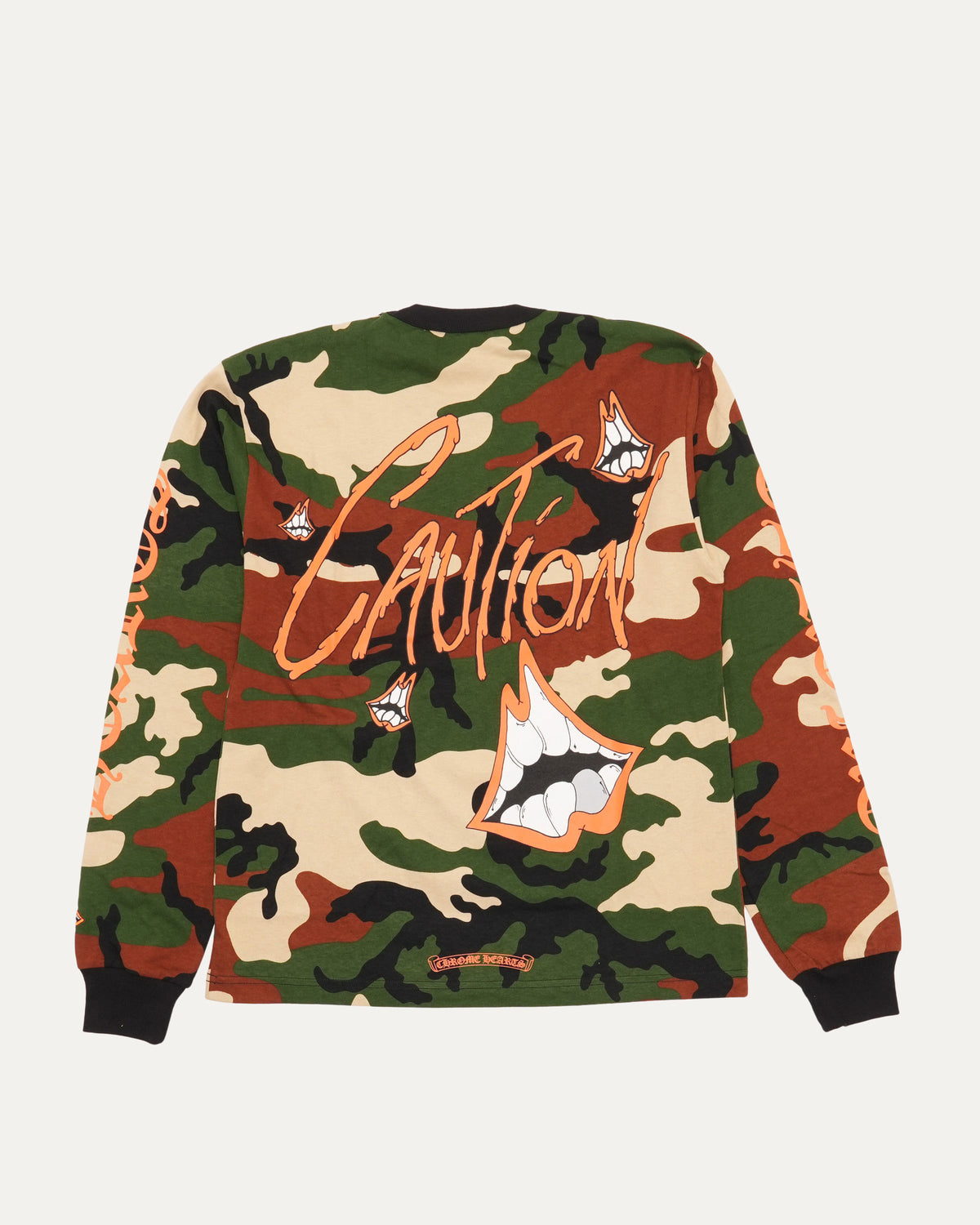Matty Boy Caution Long Sleeve Pocket T-Shirt