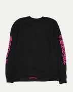 Neck Logo Long Sleeve Pocket T-Shirt