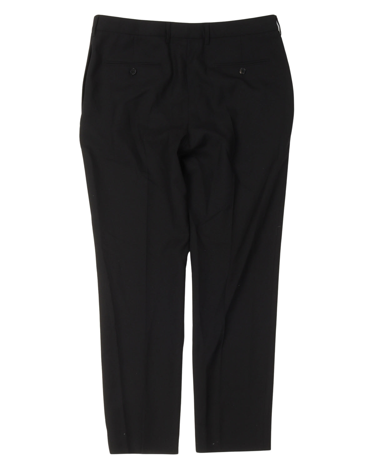 Wool Pleated Trousers