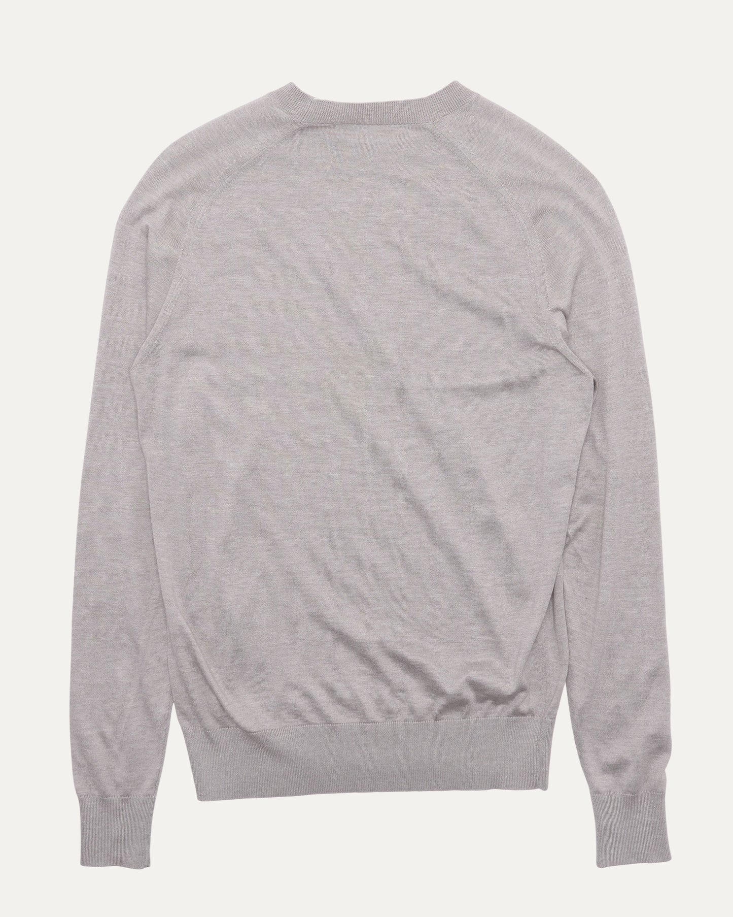 Silk Blend Long Sleeve T-Shirt
