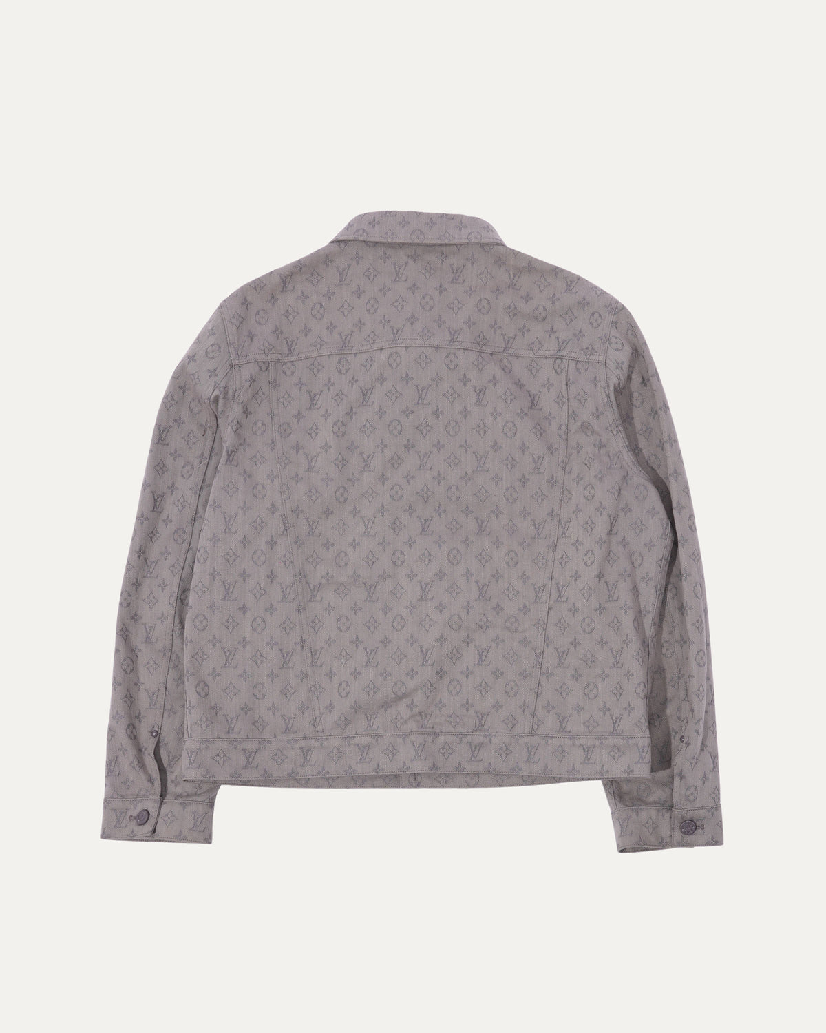 Monogram Denim Trucker Jacket