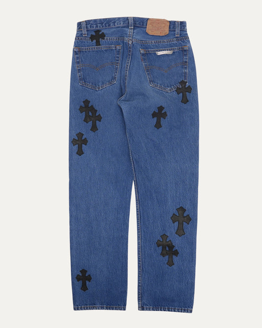 Levi's 501 Cross Patch Jeans