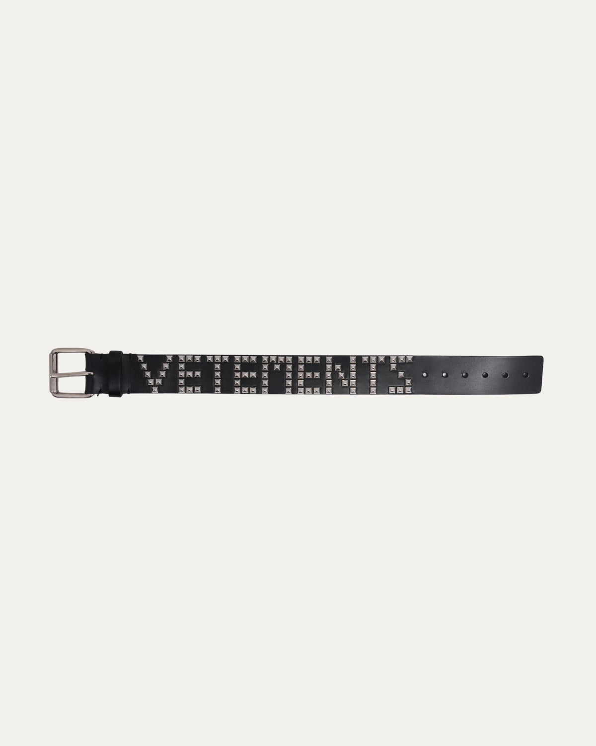 Studded Spellout Belt Choker