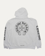 Monogram Vertical Logo Hoodie