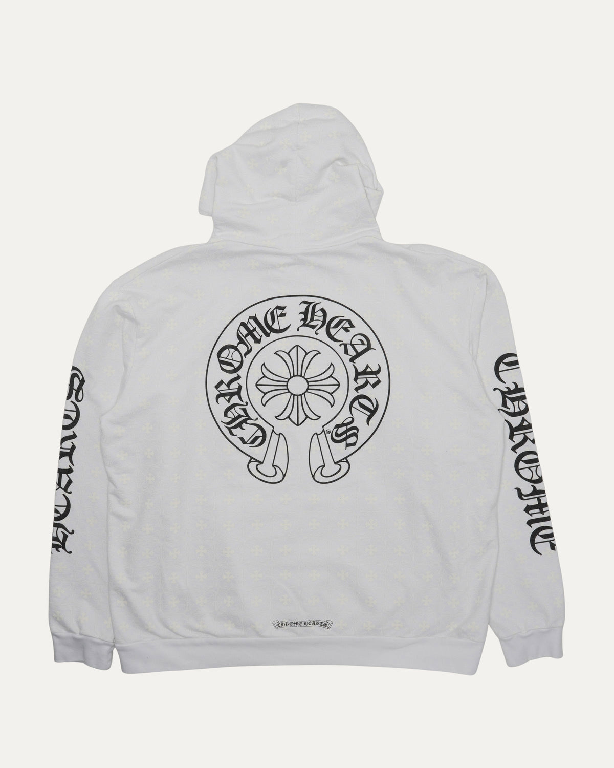 Monogram Vertical Logo Hoodie