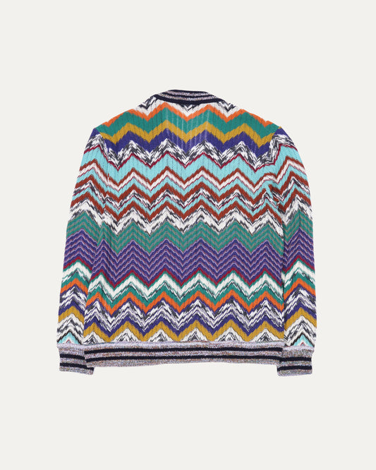 Chevron Knit Cardigan