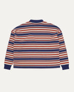 Striped Knit Polo