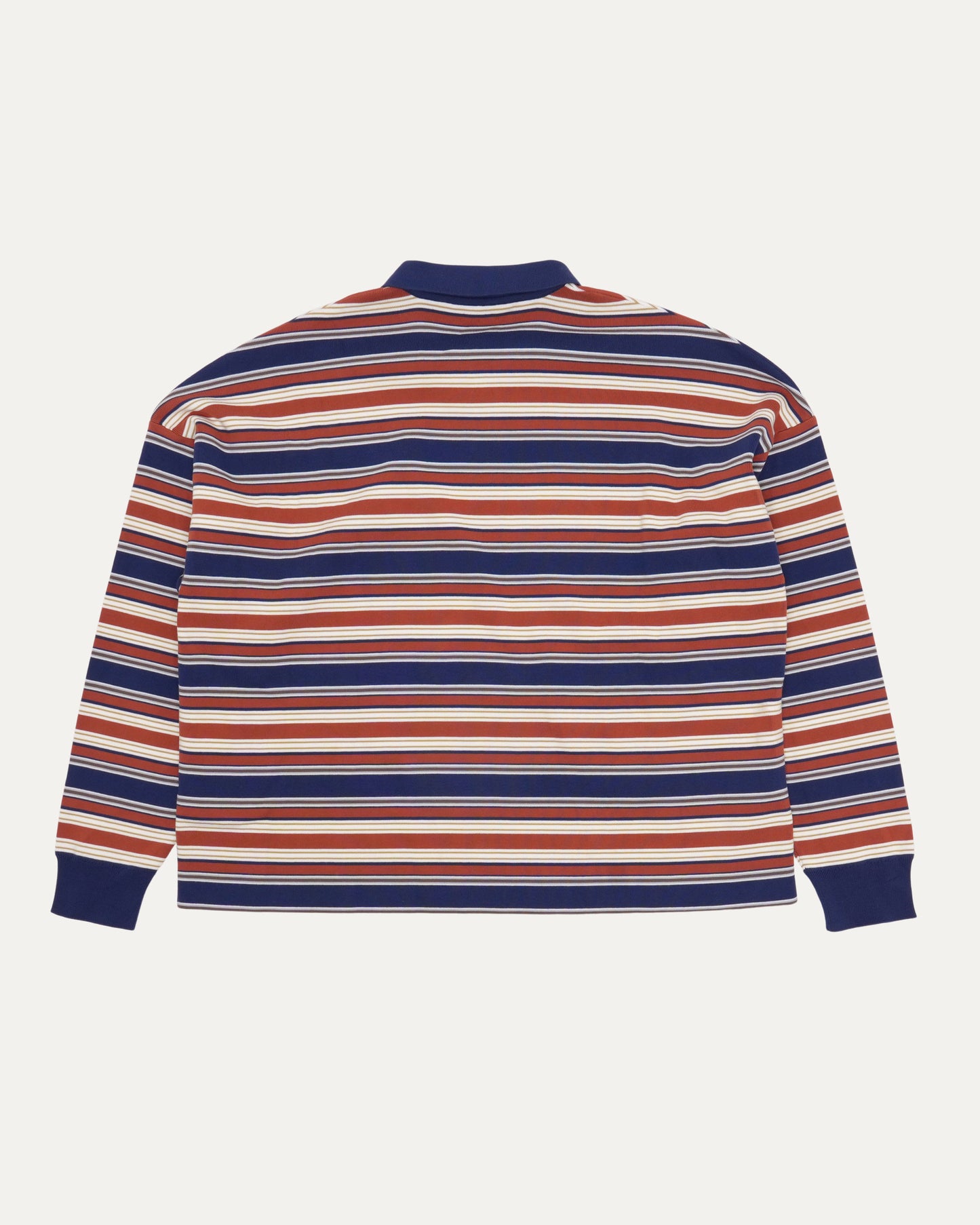Striped Knit Polo