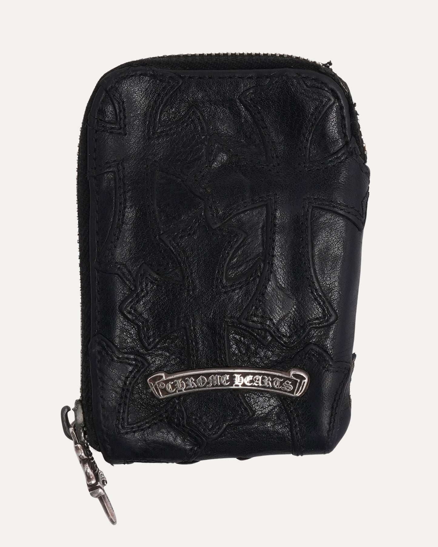One Trillion Cross Patch Zip Wallet