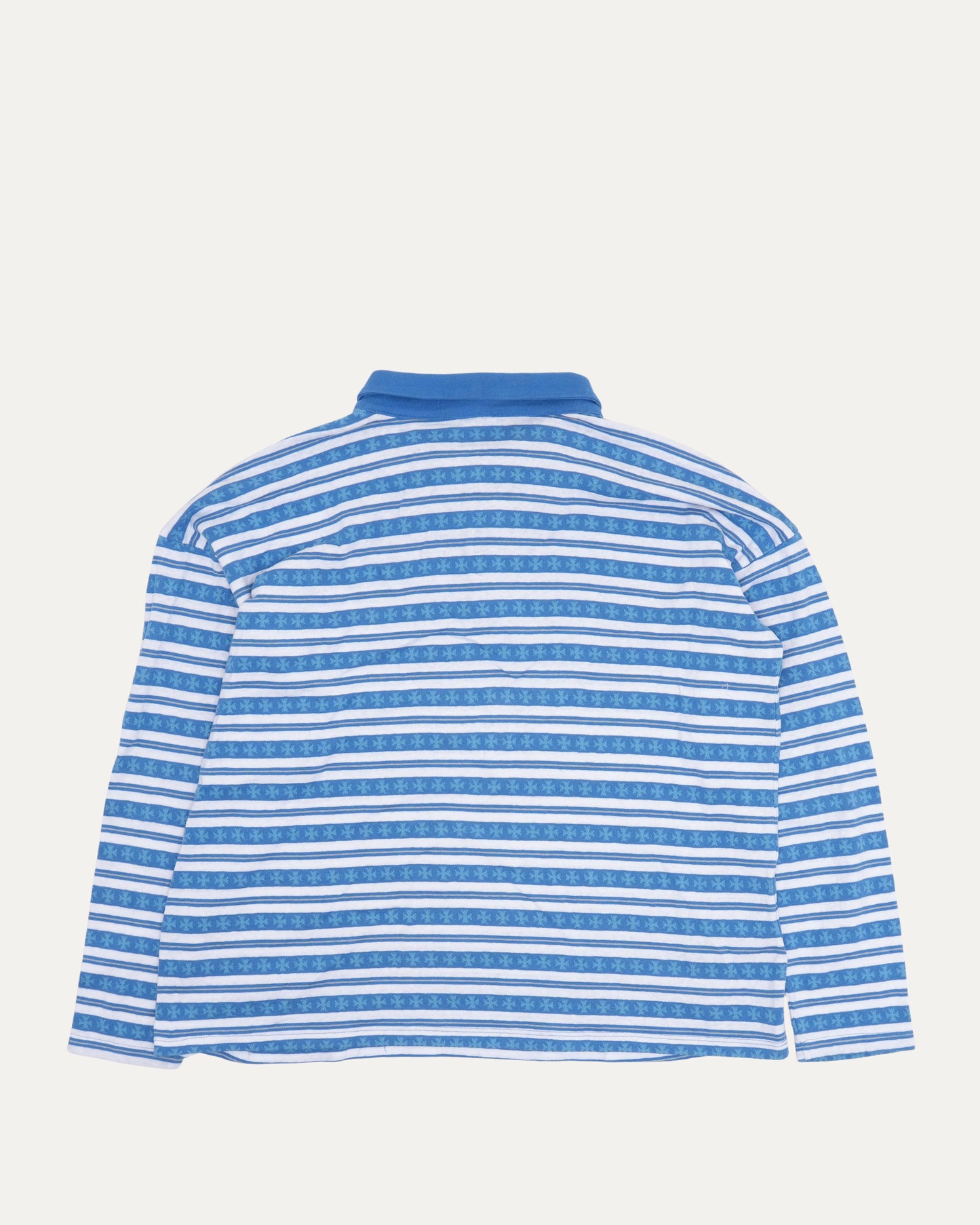Teens From Mars Striped Long Sleeve Polo