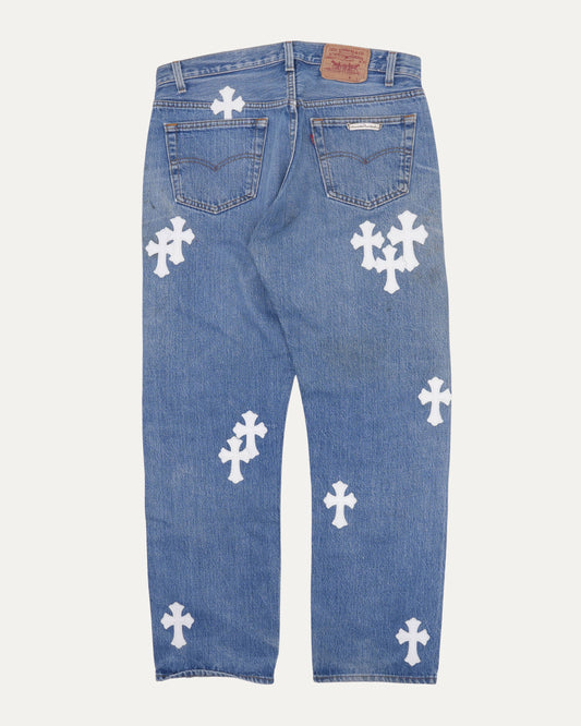 Levi's 501 Cross Patch Jeans