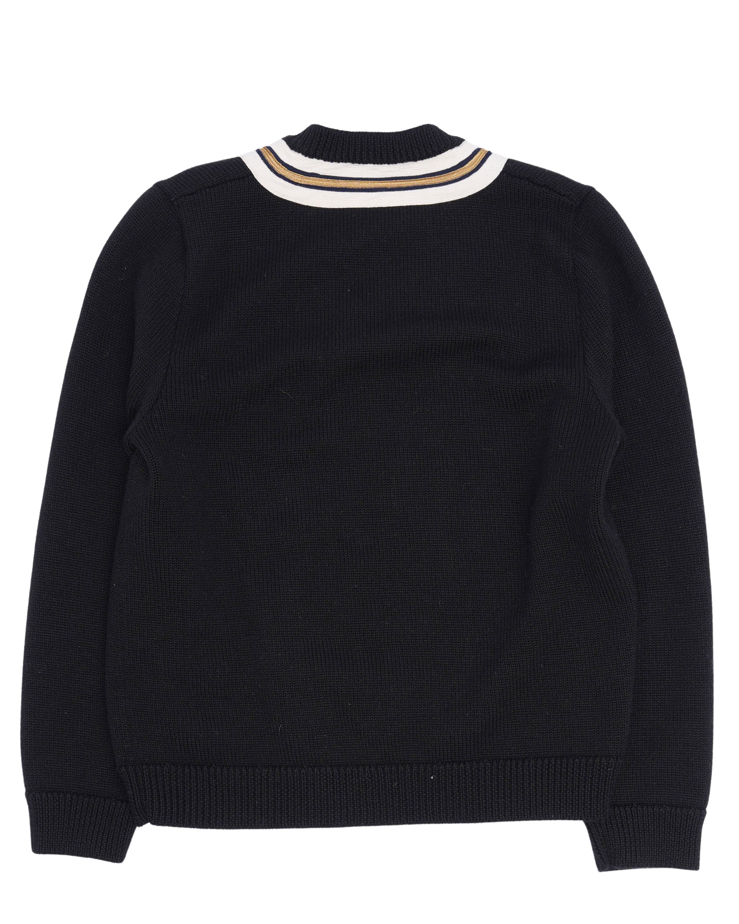 Gucci Bee Applique Wool Sweater