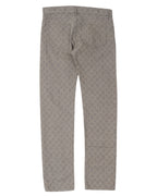 Monogram Slim Fit Jeans