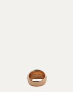 Gold Diamond Floral Cross Ring