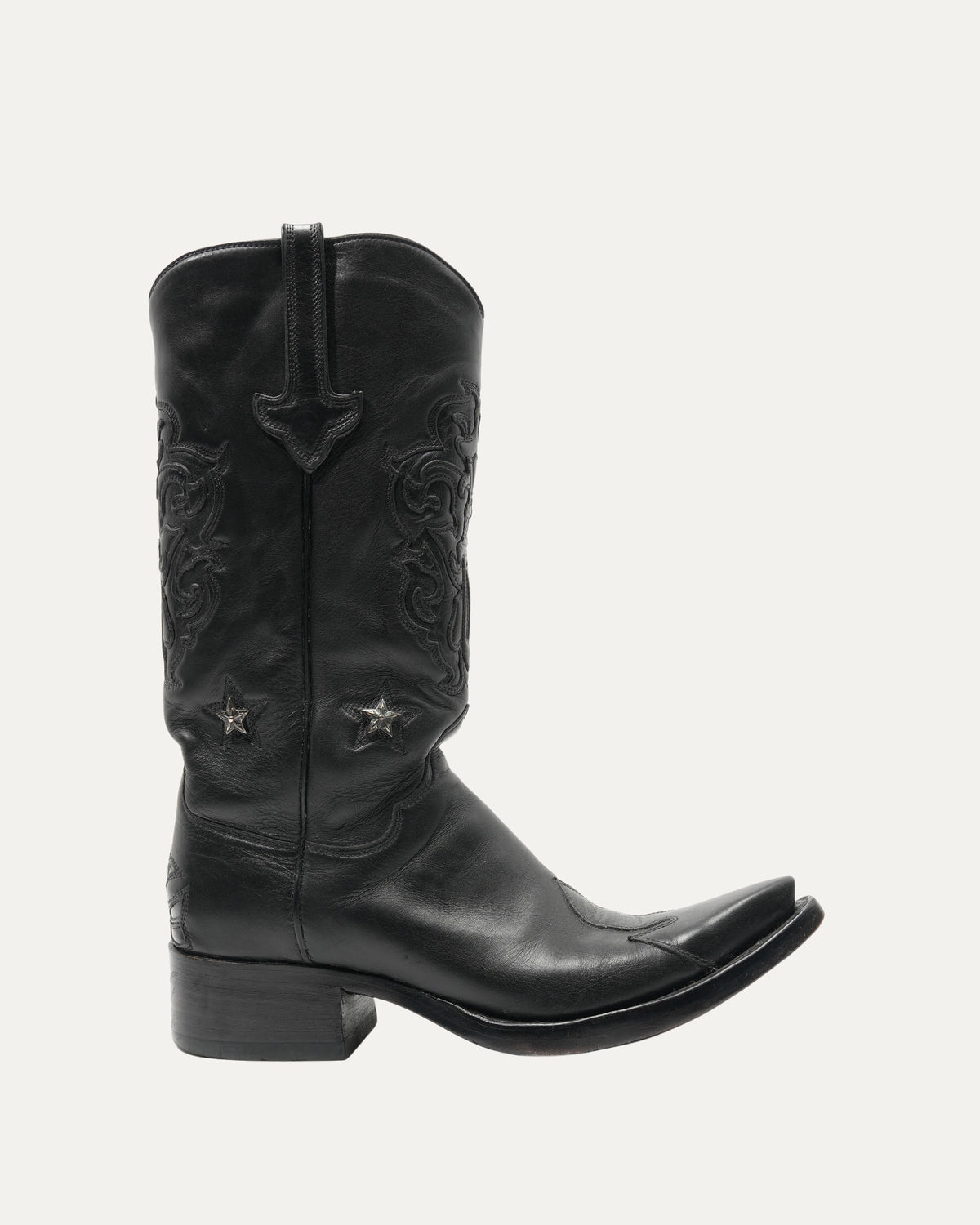 Star Embellished Western Cowboy Boots