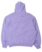 Oversized Distressed Hoodie