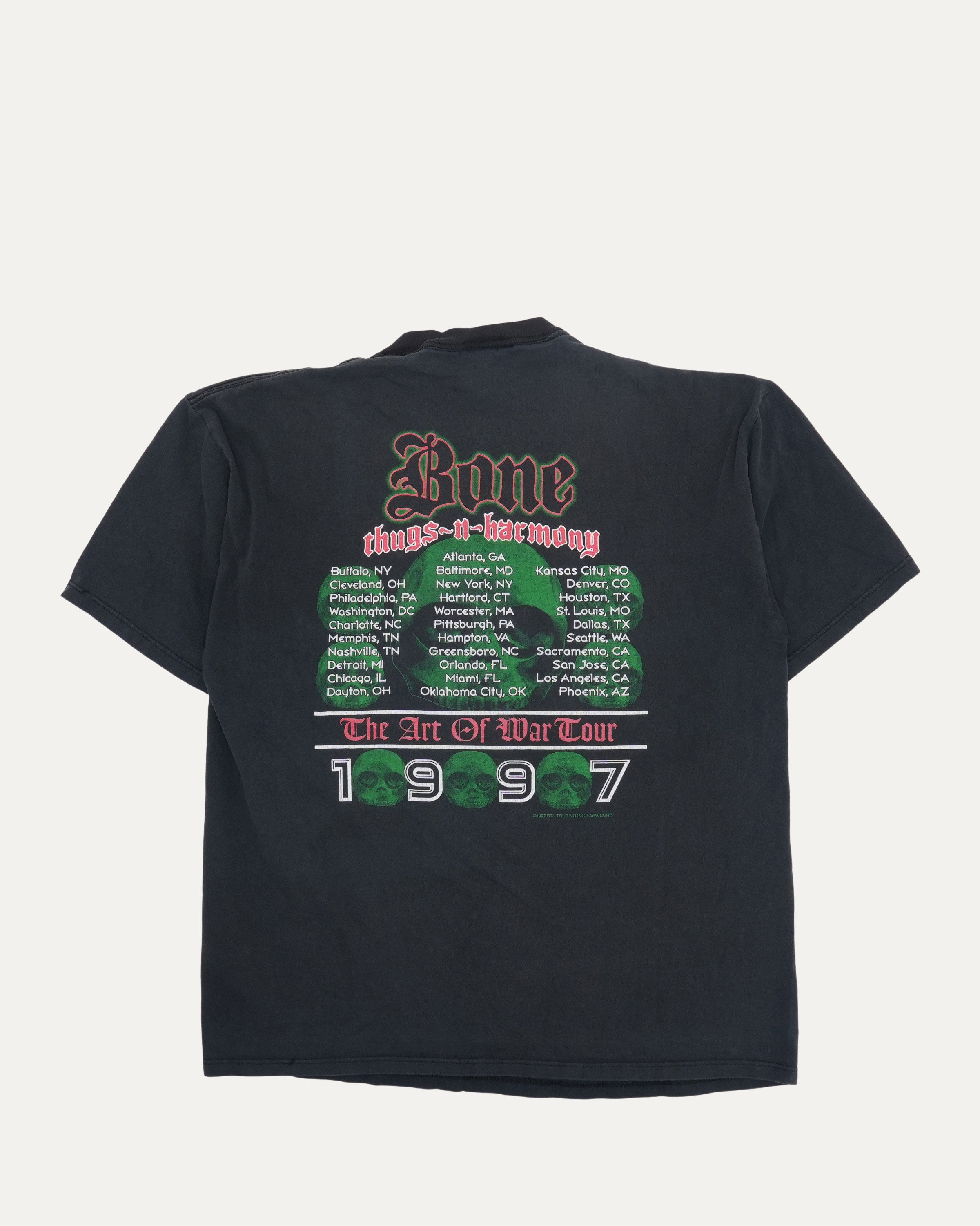 Vintage Bone Thugs-N-Harmony Art of War 1997 Tour T-Shirt – Justin