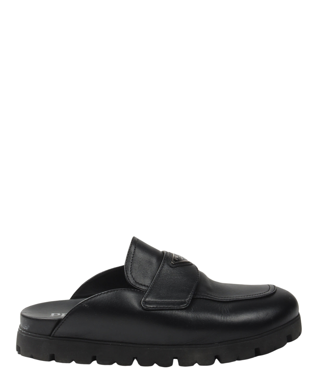 Lug Sole Loafer Mule