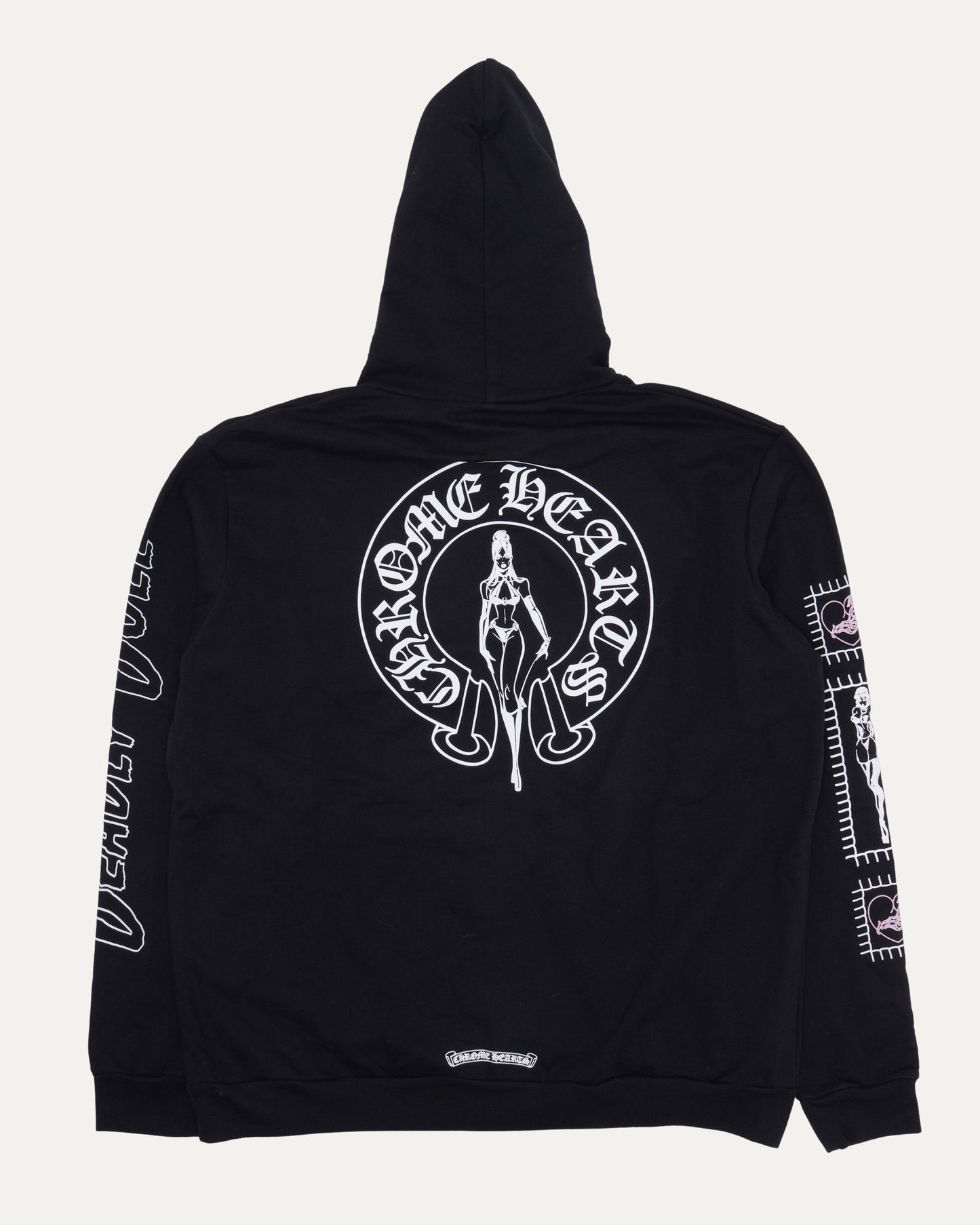 Vine Dagger Deadly Doll Zip Up Hoodie
