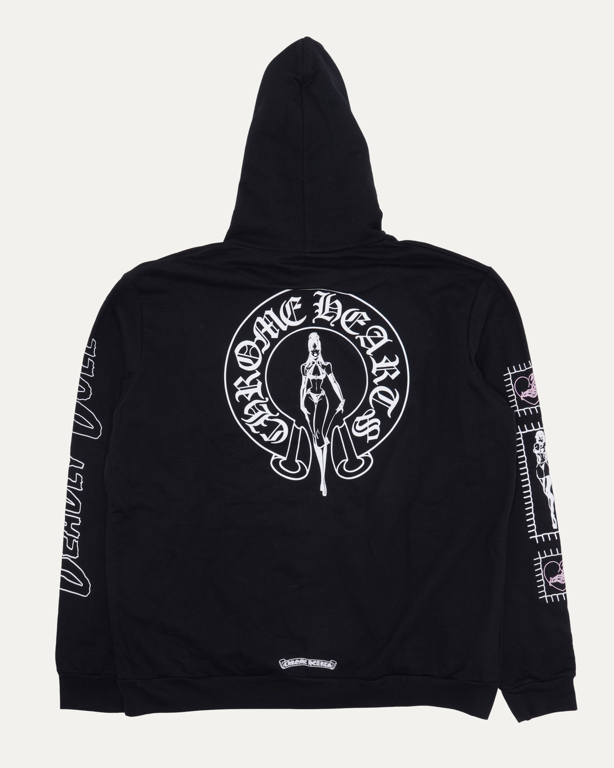 Vine Dagger Deadly Doll Zip Up Hoodie
