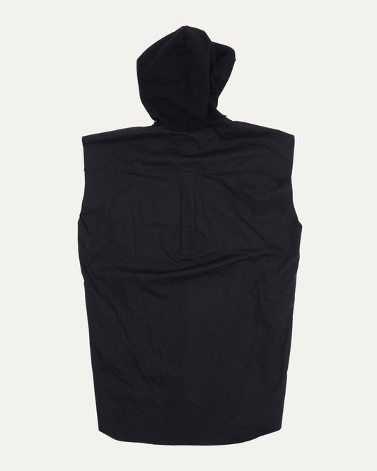 Redux Sleeveless Hooded Shirt With Patches