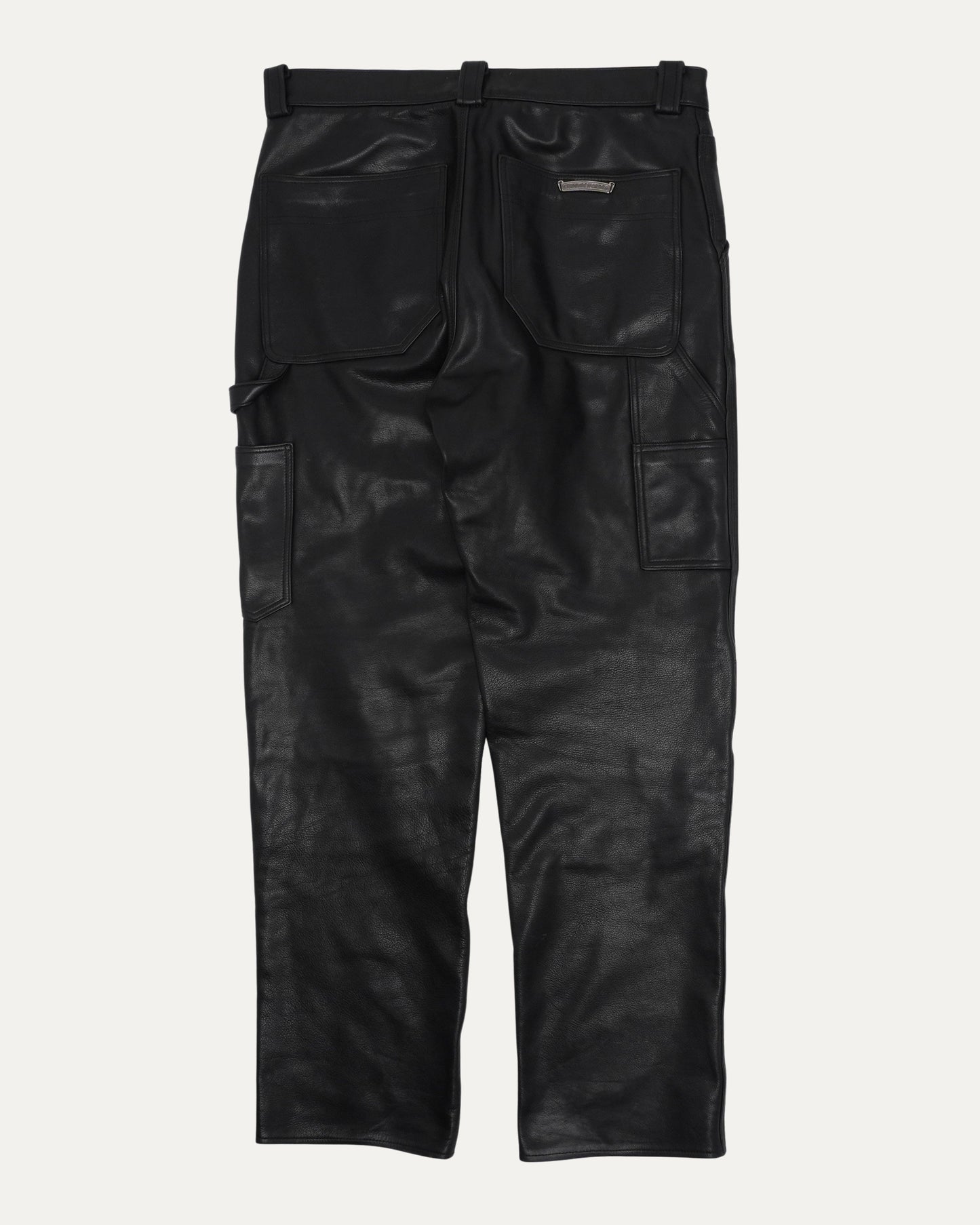 Fleur Knee Leather Pants