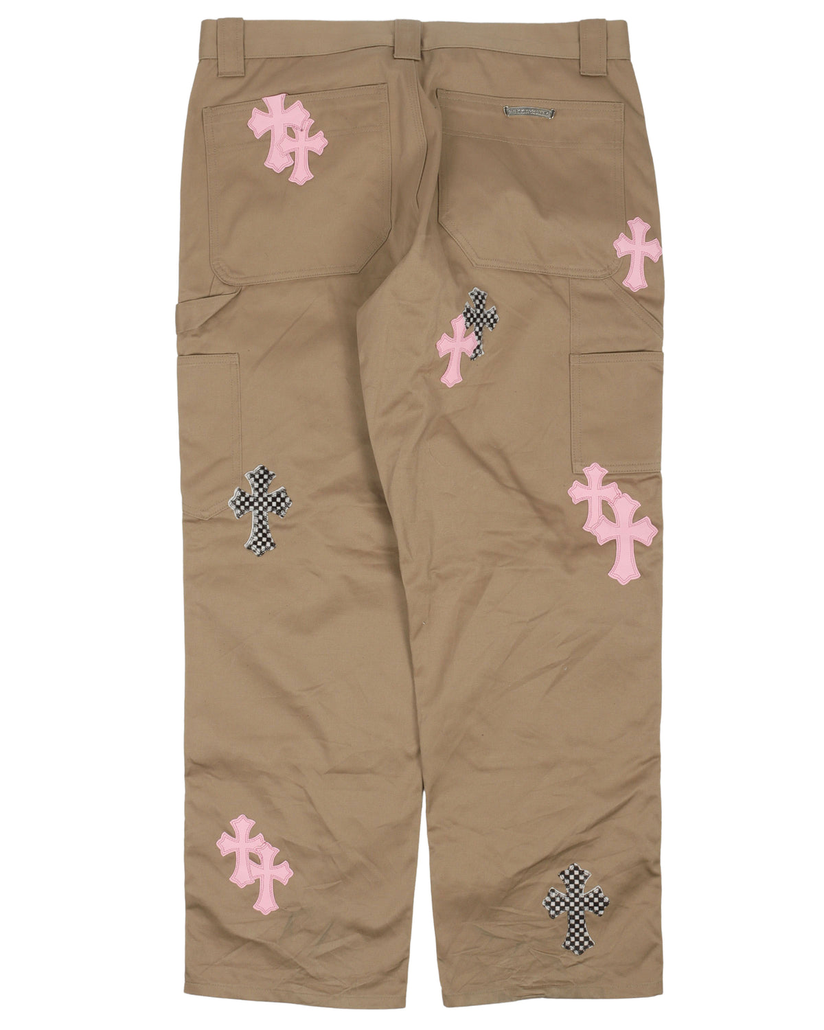 Cross Patch Double Knee Carpenter Pants