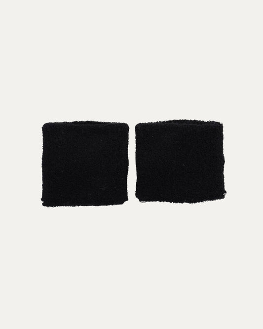 Pony Hair Cross Patch Wrist Sweatbands